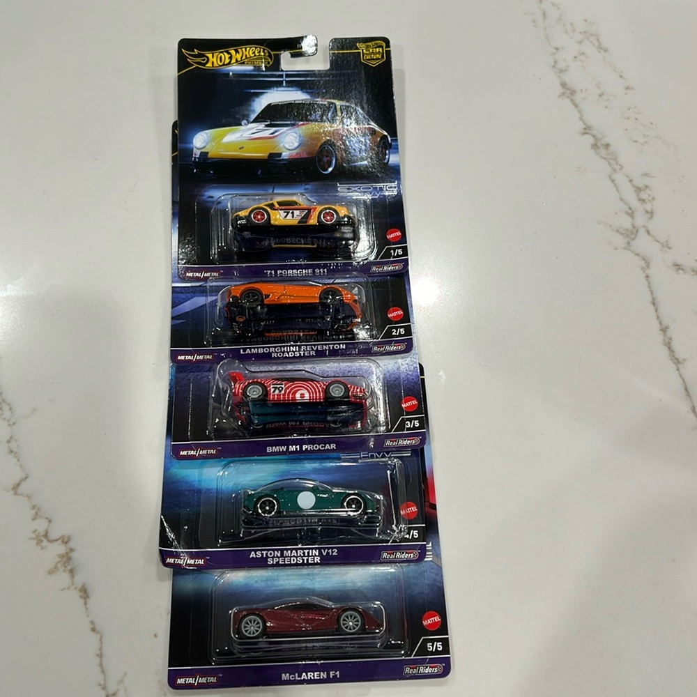 Collectible hot wheels cars